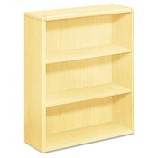 HON® 10700 Series Wood Bookcase, Three Shelf, 36w x 13 1/8d x 43 3/8h, Natural Maple Item: HON10753DD