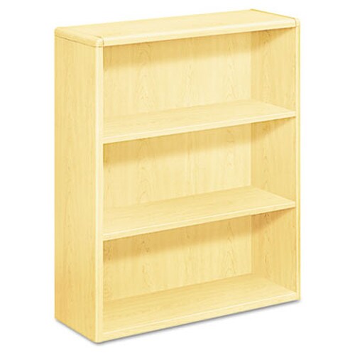 HON® 10700 Series Wood Bookcase, Three Shelf, 36w x 13 1/8d x 43 3/8h, Natural Maple Item: HON10753DD