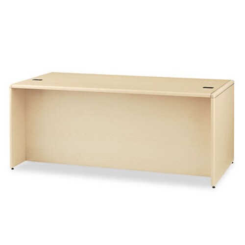 HON® 10700 Series Double Pedestal Desk with Three-Quarter Height Pedestals, 72" x 36" x 29.5", Natural Maple Item: HON10791DD