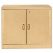 HON® Valido Series Storage Cabinet w/Doors, 36w x 20d x 29.5h, Natural Maple Item: HON115291AFDD