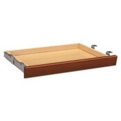 HON® Laminate Angled Center Drawer, 26w x 15.38d x 2.5h, Cognac Item: HON1526CO