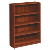HON® 1870 Series Bookcase, Four-Shelf, 36w x 11.5d x 48.75h, Cognac Item: HON1874CO