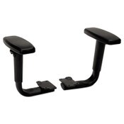 HON® Optional Height-Adjustable T-Arms for Volt Series Chairs for HON Volt Series Task Chairs, Black, 2/Set Item: HON5795T