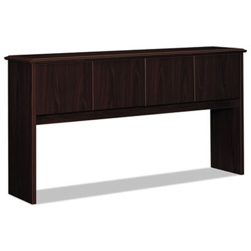 HON® 94000 Series Stack-On Storage Hutch with 4 Doors, 70w x 16.13d x 37h, Mahogany Item: HON94234NN
