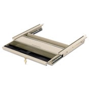 HON® Center Drawer with Core Removable Locks, 38000 Series, Metal, 19w x 14.75d x 3h, Light Gray Item: HOND2Q