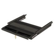 HON® Center Drawer, Use with 38000 Series, Stationmaster, Metal, 19w x 14.75d x 3h, Charcoal Item: HOND2S