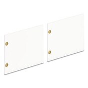 HON® Mod Laminate Doors for 72"W Mod Desk Hutch, 17.87 x 14.83, Simply White, 2/Carton Item: HONLDR72LMLP1