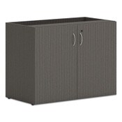 HON® Mod Storage Cabinet, 36w x 20d x 29h, Slate Teak Item: HONPLSC3620LS1
