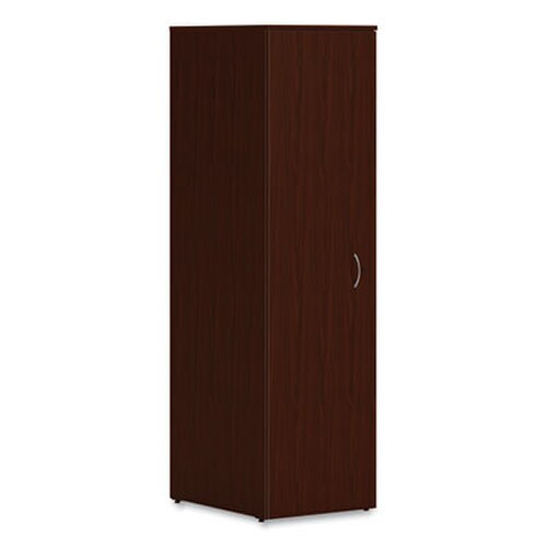 HON® Mod Wardrobe, 18w x 24d x 65h, Traditional Mahogany Item: HONPLW1824LT1