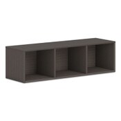 HON® Mod Wall Storage, 48w x 14d x 39.75h, Slate Teak Item: HONPLWMH48LS1