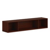 HON® Mod Wall Storage, 66w x 14d x 39.75h, Traditional Mahogany Item: HONPLWMH66LT1