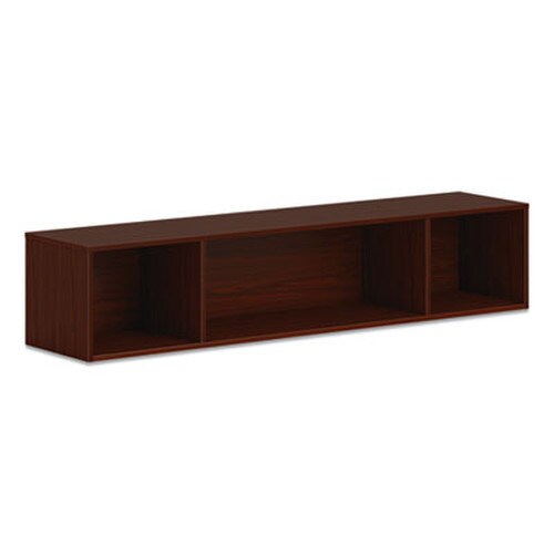HON® Mod Wall Storage, 66w x 14d x 39.75h, Traditional Mahogany Item: HONPLWMH66LT1