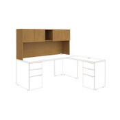 HON® Voi Stack-On Storage Unit, 72w x 14.25d x 35h, Harvest Item: HONVHBF72C