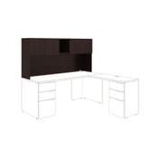 HON® Voi Stack-On Storage Unit, 72w x 14.25d x 35h, Mahogany Item: HONVHBF72N