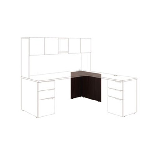 HON® Voi End Panel Support, 16w x 30d x 28.5h, Mahogany Item: HONVSE30XN