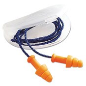 Howard Leight® by Honeywell SmartFit Multiple-Use Earplugs, Corded, 25NRR, Orange, 100 Pairs Item: HOWSMF30