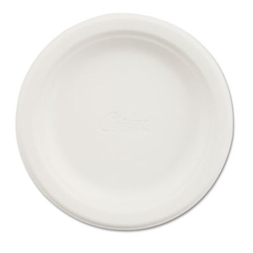 Chinet® Paper Dinnerware, Plate, 6" dia, White, 125/Pack Item: HUH21225PK