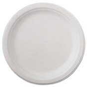 Chinet® Classic Paper Dinnerware, Plate, 9.75" dia, White, 125/Pack, 4 Packs/Carton Item: HUH21232