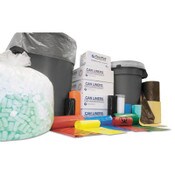 Inteplast Group Institutional Low-Density Can Liners, 56 gal, 1.4 mil, 43" x 47", Black, 100/Carton Item: IBSSLW4347SHK