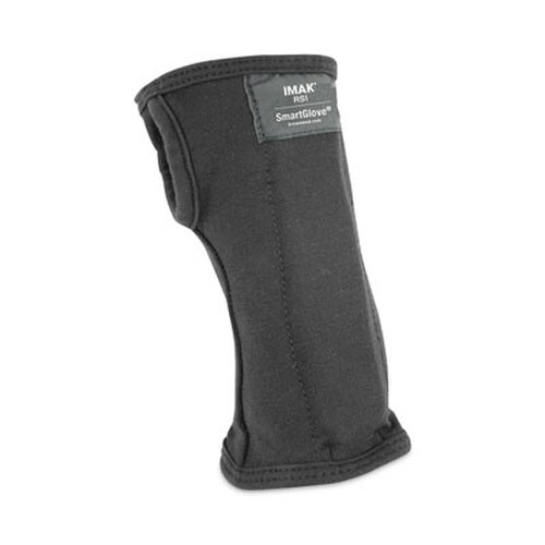 IMAK® RSI SmartGlove Wrist Wrap, Medium, Fits Hands Up to 3.75" Wide, Black Item: IMAA20126