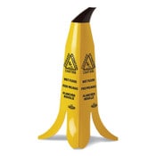 Impact® Banana Wet Floor Cones, 11 x 11.15 x 23.25, Yellow/Brown/Black Item: IMPB1001