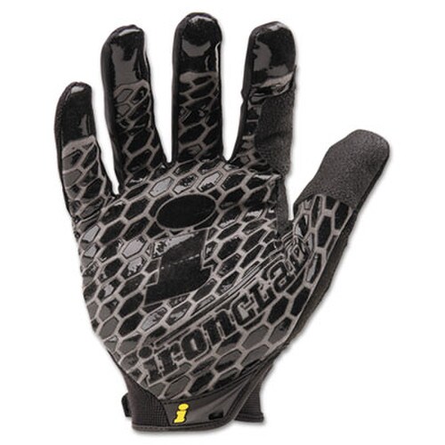 Ironclad Box Handler Gloves, Black, Large, Pair Item: IRNBHG04L