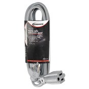 Innovera® Indoor Heavy-Duty Extension Cord, 9 ft, 13 A, Gray Item: IVR72209