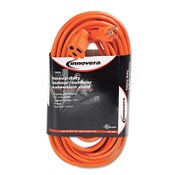 Innovera® Indoor/Outdoor Extension Cord, 50 ft, 13 A, Orange Item: IVR72250