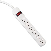 Innovera® Power Strip, 6 Outlets, 6 ft Cord, Ivory Item: IVR73306