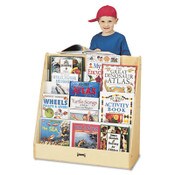 Jonti-Craft Pick-a-Book Stand Wish Flush Back, 30w x 13.5d x 27.5h, Birch Item: JNT3514JC