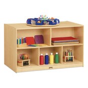 Jonti-Craft Double-Sided Islands, Low, 48w x 28.5d x 29.5h, Birch Item: JNT3920JC
