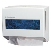 Kimberly-Clark Professional* Scottfold Compact Towel Dispenser, 10.75 x 4.75 x 9, Pearl White Item: KCC09217