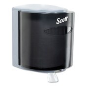 Scott® Roll Center Pull Towel Dispenser, 10.3 x 9.3 x 11.9, Smoke/Gray Item: KCC09989