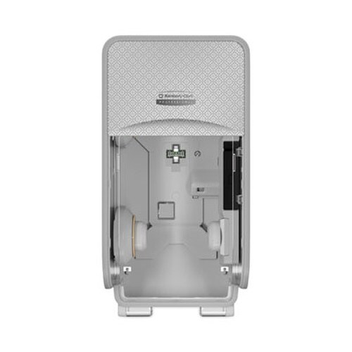 Kimberly-Clark Professional* ICON Coreless Standard Roll Toilet Paper Dispenser, 7.18 x 13.37 x 7.06, Silver Mosaic Item: KCC53696