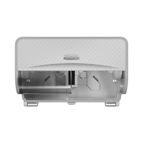 Kimberly-Clark Professional* ICON Coreless Standard Roll Toilet Paper Dispenser, 8.43 x 13 x 7.25, Silver Mosaic Item: KCC53698