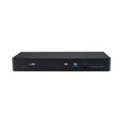 Kensington® SD4850P USB-C 10 Gbps Dual Video Driverless Docking Station, Black Item: KMWK34115NA
