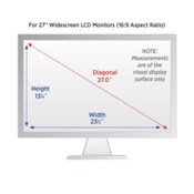 Kantek LCD Monitor Magnifier Filter for 27" Widescreen Flat Panel Monitor Item: KTKMAG27WL