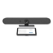 Logitech® Rally Bar and Tap IP Bundle, 1920 pixels x 1080 pixels, Graphite Item: LOG991000419