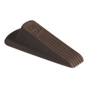 Master Caster® Big Foot Doorstop, No-Slip Rubber, 2.25w x 4.75d x 1.25h, Brown, 12/Box Item: MAS00985
