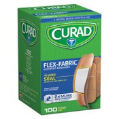 Curad® Flex Fabric Bandages, Assorted Sizes, 100/Box Item: MIICUR0700RB