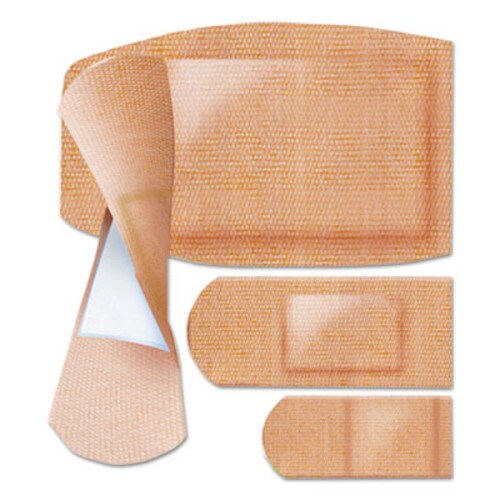Curad® Flex Fabric Bandages, Assorted Sizes, 100/Box Item: MIICUR0700RB