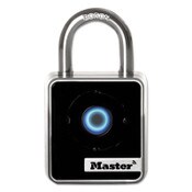 Master Lock® 4400D Bluetooth Padlock, Indoor, Black/Silver, 1.9" Width Item: MLK4400D