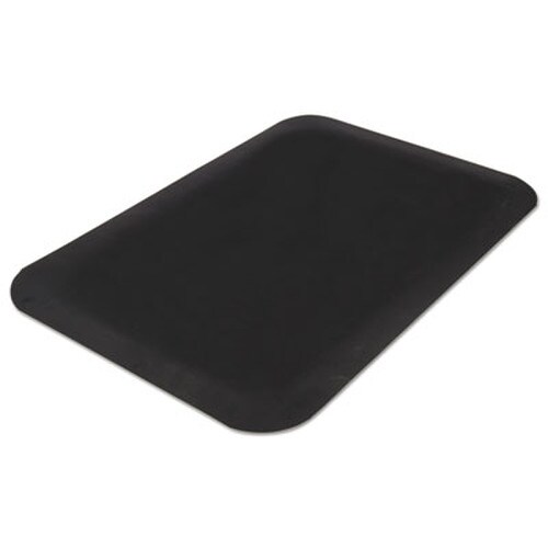 Guardian Pro Top Anti-Fatigue Mat, PVC Foam/Solid PVC, 24 x 36, Black Item: MLL44020335