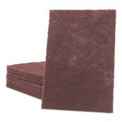 Scotch-Brite™ PROFESSIONAL General Purpose Hand Pad, 6 x 9, Maroon, 20/Box, 3 Boxes/Carton Item: MMM04029