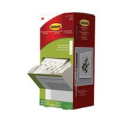 Command™ Picture Hanging Strips, Cabinet Pack, Removable, Holds Up to 6 lbs per Pair, 0.75 x 2.75, White, 4/Set, 50 Sets/Carton Item: MMM17201CABPK
