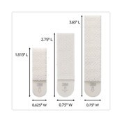 Command™ Picture Hanging Strips Big Pack, Removable, (4) Small, (6) Medium, (8) Large, White, 18 Pairs/Pack Item: MMM17211BPES