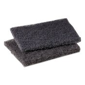 Scotch-Brite™ PROFESSIONAL Griddle Polishing Pad, 4 x 5.25, Gray, 60/Carton Item: MMM19970
