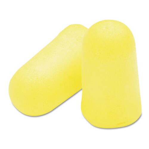 3M™ E-A-R TaperFit 2 Self-Adjusting Earplugs, Cordless, Foam, Yellow, 200 Pairs Item: MMM3121219