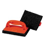 Scotch-Brite™ PROFESSIONAL Scotchbrick Griddle Scrubber 9537, 4 x 6 x 3, Red/Black, 12/Carton Item: MMM59203