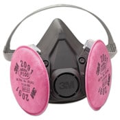 3M™ Half Facepiece Respirator 6000 Series, Reusable, Medium Item: MMM6291